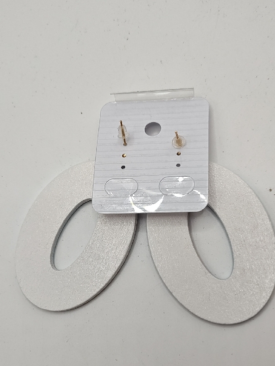 Fashion Jewelry Turquoise & Gold Mandala Tear Drop Screw On Earrings - Picture 2 of 4